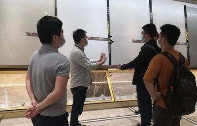 中山大學深圳校區考察組到歐神諾總部生產基地參觀考察